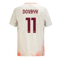 AS Roma Artem Dovbyk #11 Fußballbekleidung Auswärtstrikot 2024-25 Kurzarm